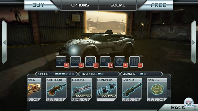 Screenshot - Death Rally (Android)