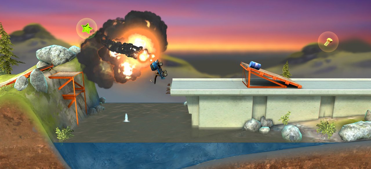 Bridge Constructor Stunts (Geschicklichkeit) von Headup Games Bridge Constructor Stunts (Geschicklichkeit) von Headup Games