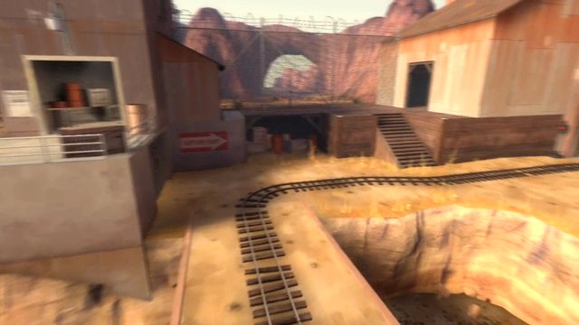 Kamerafahrt Goldrush
